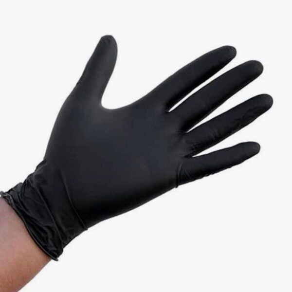 Black Nitrile Gloves